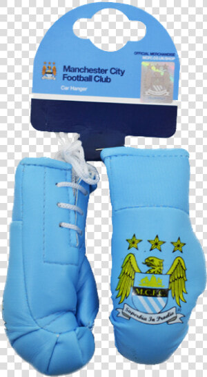 Manchester City Mini Boxing Gloves Title Manchester   Football Gear  HD Png Download