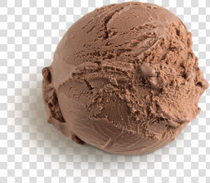 Chocolate Ice Cream Scooped   Scoop Of Chocolate Ice Cream  HD Png Download