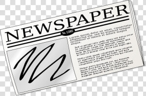 Periódico  Prensa  Información  Noticias  De Papel   Newspaper Clip Art  HD Png Download