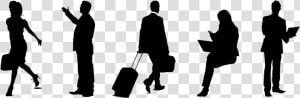 Business Silhouette   Business Cut Out People Png  Transparent Png