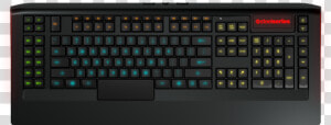 Keyboard Steelseries Apex 350  HD Png Download