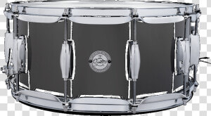 Gretsch Drums Black Nickel Over Steel Snare Drum   Gretsch Black Nickel Over Steel Snare Drum  HD Png Download