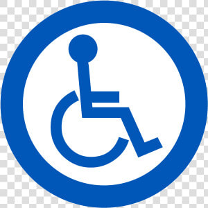 Disabled Handicap Symbol Png  Transparent Png