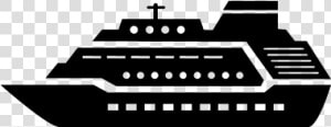 Sea Ship  Yacht  Luxurious Cruise  Cargo  Vessel Icon   Transparent Cruise Ship Icon  HD Png Download