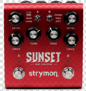 Strymon Sunset Dual Overdrive  HD Png Download