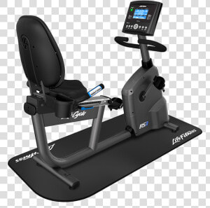 Rs3 Recumbentbike Goconsole Mat L   Life Fitness Equipment  HD Png Download