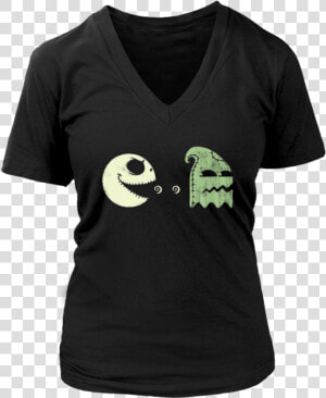 Pac Man Jack Skellington Oogie Boogie T shirt   Pharmacist Tshirt Design  HD Png Download