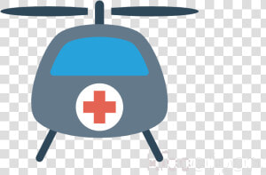 Emergency Ambulance Hospital Medicine Transparent Image   Helicopter Rotor  HD Png Download