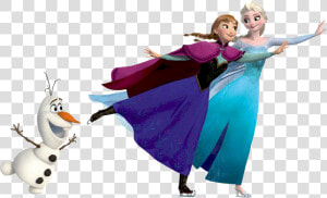 Transparent Elsa And Anna Png   Frozen Anna Y Elsa Y Olaf  Png Download