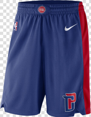 Detroit Pistons Nike Shorts  HD Png Download