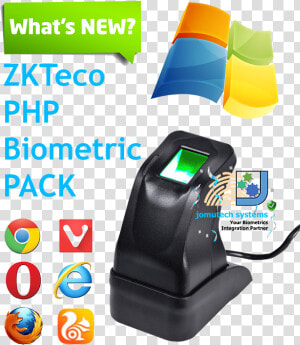 Zkteco 4500 Php Biometric Authentication Pack   Biometric Fingerprint Scanner  HD Png Download