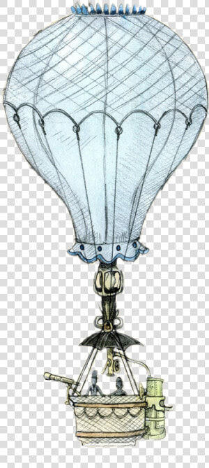 Victorian Lady Hot Air Balloon   Afrikaanse Kort Bybel Verse  HD Png Download