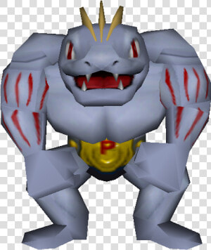 Download Zip Archive   Pokemon Stadium Machoke  HD Png Download