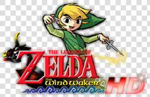 The Legend Of Zelda   Legend Of Zelda The Wind Waker Artwork  HD Png Download