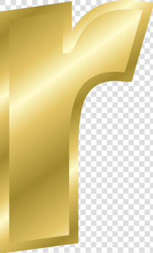 Transparent Gold Letter Png   Small Letter R Gold  Png Download