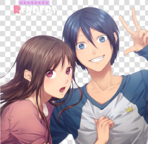 Anime Best Friend Boy Girl   Yato Render  HD Png Download