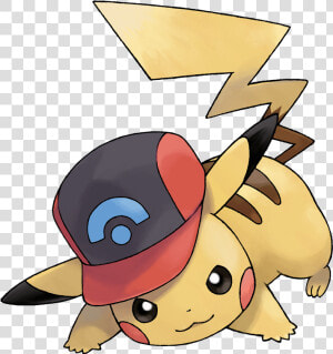 Transparent Encyclopedia Clipart   Pikachu Ash Hat Sinnoh  HD Png Download