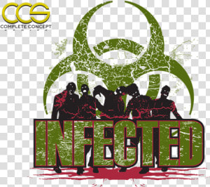 Infected Branding Ccs   Graphic Design  HD Png Download