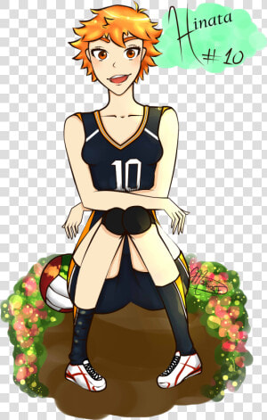 Hinata Transparent Haikyuu Tumblr   Haikyuu Genderbend  HD Png Download