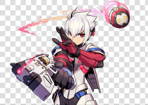 So  Does Anyone Here Like Megaman X   Azure Striker Gunvolt 2 Copen  HD Png Download