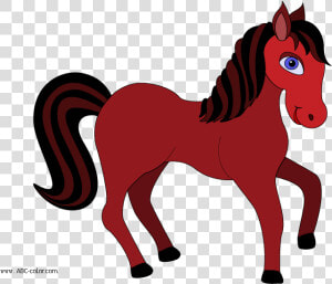 Colt Horse Clip Art N4   Свійські Тварини Та Їх Дитинчата Картинки  HD Png Download