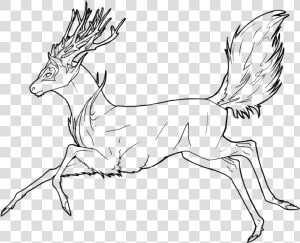 Pokemon Coloring Pages Xerneas   Xerneas Drawing  HD Png Download