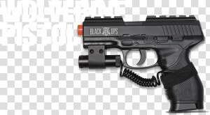 Wolverine Co2 Airsoft Pistol   Black Ops Airsoft Glock  HD Png Download