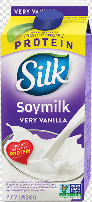 Silk Very Vanilla Soymilk  HD Png Download