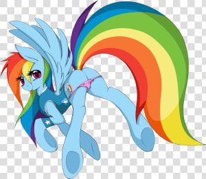 “ I M Sorry Rainbow Dash  I Just Couldn T Shade   Mlp Ponies In Panties  HD Png Download