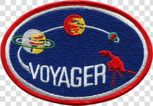 Voyager   Space Patches   Voyager 1 Mission Badge  HD Png Download