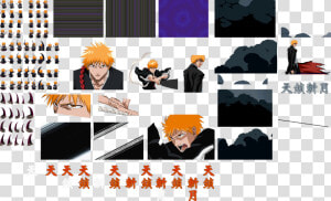 Click For Full Sized Image Ichigo Kurosaki   Ichigo Kurosaki Sprite  HD Png Download