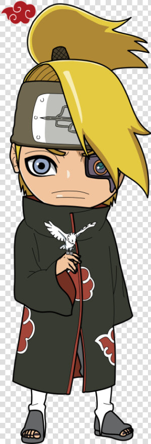 Naruto Chibi Png Deidara  Transparent Png