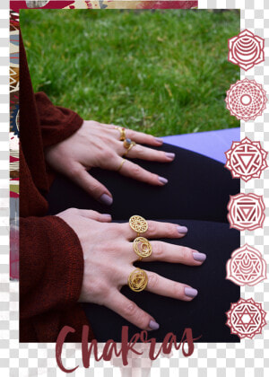 Ottoman Hands Chakra Rings   Motif  HD Png Download