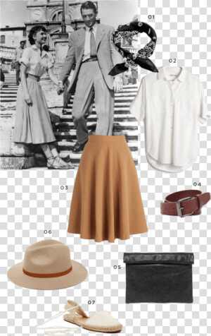 Audrey Hepburn Style Outfits  HD Png Download