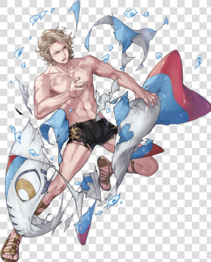 Fire Emblem Xander Summer  HD Png Download