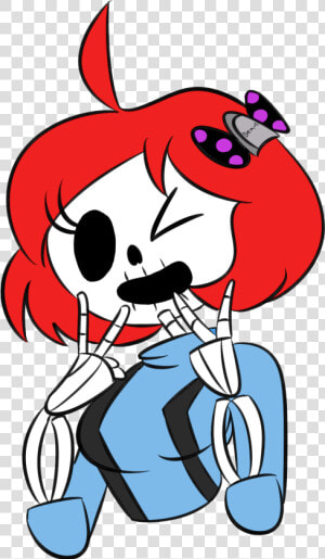 Transparent Monster Face Png   Skelly Monster Girl Gamu  Png Download