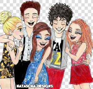 Png Elenco De Soy Luna   Sou Luna Em Desenho  Transparent Png