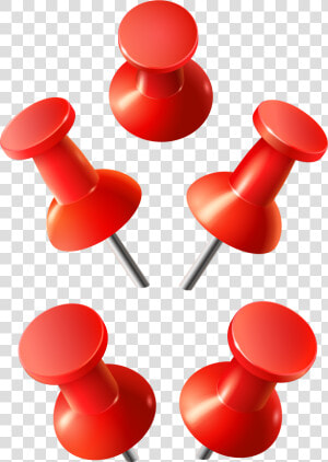 Red Push Pins Png Clip Art Image   Push Pins Clipart Png  Transparent Png