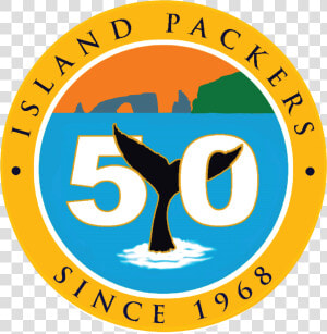 Island Packers Celebrates 50 Years   Circle  HD Png Download