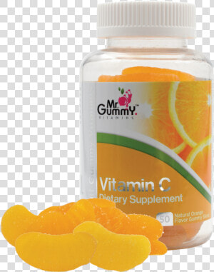 Vitamin C Slices 50 Ct   Mandarin Orange  HD Png Download