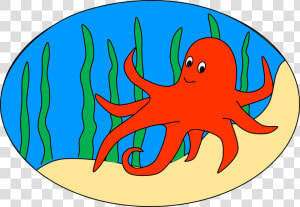 Octopus Squid Computer Icons   Octopus In The Sea Clipart  HD Png Download