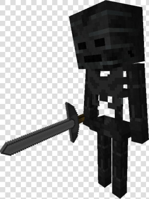 The Titans Mod 18   Minecraft Wither Skeleton Titan  HD Png Download