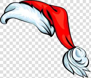 Cartoon Santa Hat Vector Clipart   Png Download   Cartoon Santa Hat Vector  Transparent Png