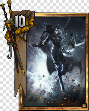 Yennefer   Conjurer   Gwent Triss  HD Png Download