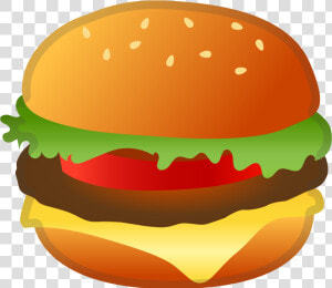 Cheeseburger Clipart Svg   Burger Emoji  HD Png Download