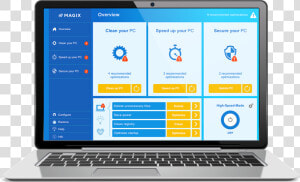 Optimized To The Max   Magix Pc Check  amp  Tuning 2019 Pc check tune  HD Png Download
