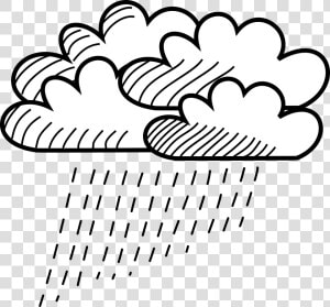 Transparent Rain Clip Art   Cloud With Rain Drawing  HD Png Download