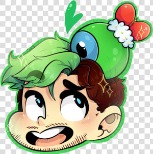 Darkmagic Sweetheart On Twitter   Jacksepticeye Fan Art Chibi  HD Png Download