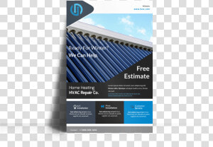 Hvac Free Estimates Poster Template Preview   Brochure  HD Png Download