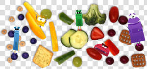 Storybots With Their Snacks  HD Png Download